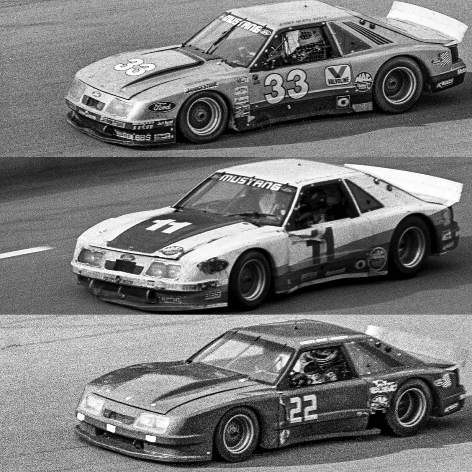 1987 Daytona - Three Roush Cars
